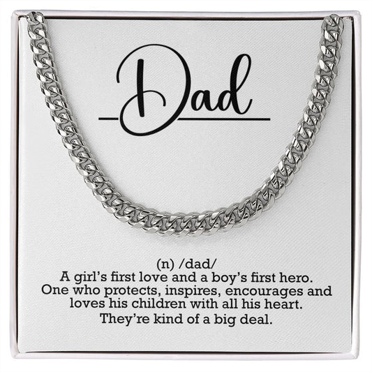 Dad | Kind Of A Big Deal | Cuban Link Chain